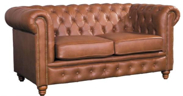 aniline leather chesterfield sofa