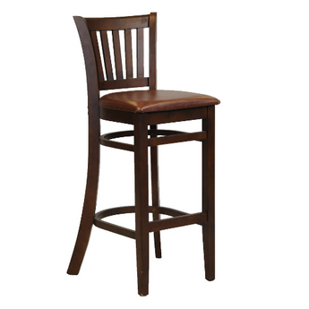 Ohio Mid Height Poseur Chair with Padded Seat