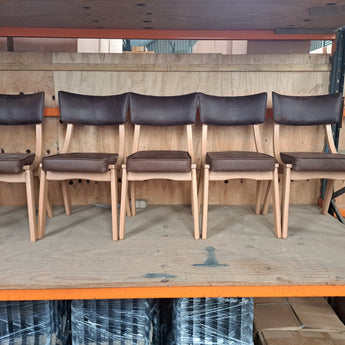 WAREHOUSE CLEARANCE: Kensington Dining Chair in Bison Espresso