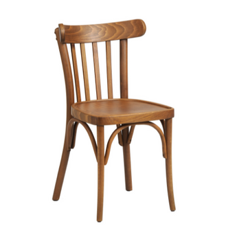 Bentwood Slatted Back Dining Chair