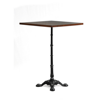 Verona Square Poseur Table with Laminate Top