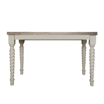 Barley Twist Leg Rectangle Dining Table