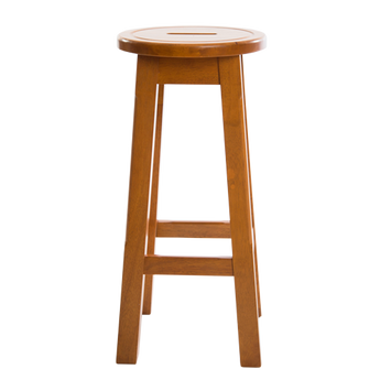 Button Top Mid Height Bar Stool