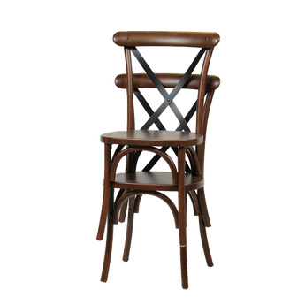 Cambridge Metal Cross Back Dining Chair