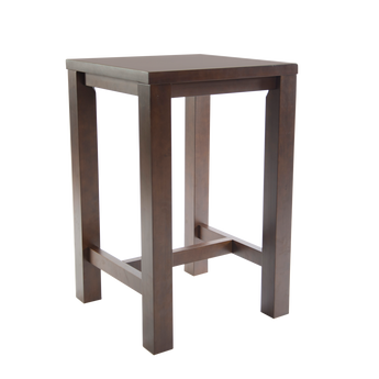 Chunky H-Frame Square Poseur Table