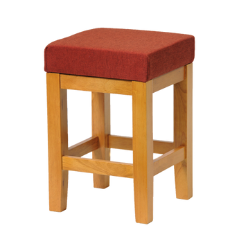 Chunky Low Bar Stool