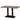 Milan Rectangle Dining Table with Solid Wood Top