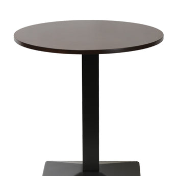 Milan Round Dining Table with Solid Wood Top