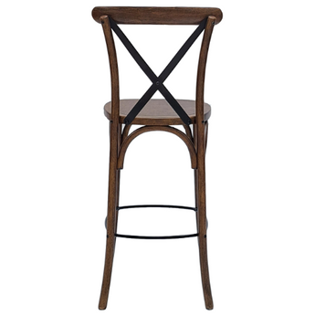 Cambridge Metal Cross Back Bar Chair