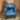 WAREHOUSE CLEARANCE: Spitfire Leather Chair In Antique Blue