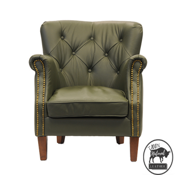 Hurricane Leather Arm Chair