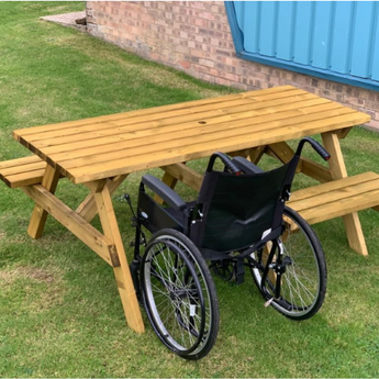 Wheelchair Accessible A Frame Picnic Bench